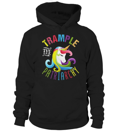 Trample The Patriarchy Unicorn Power - Baby Onesie Hoodie Unisex