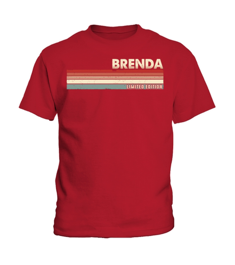 Brenda - Funny Retro Vintage Name 80s 90s Kids T-Shirt