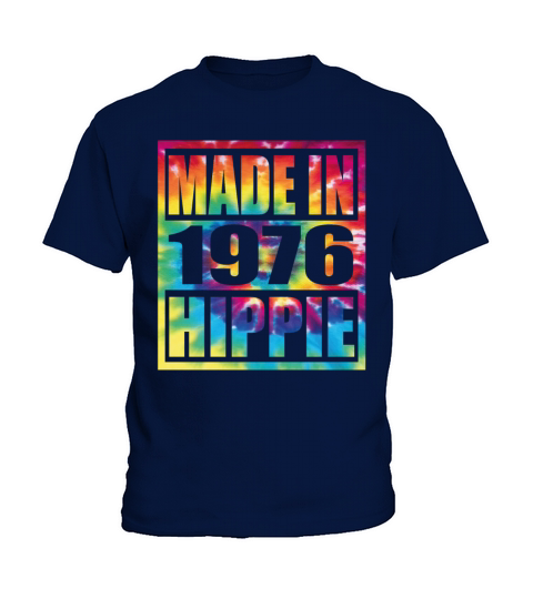 Hippie Birthday 1976 Kids T-Shirt