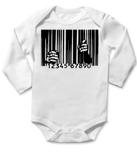 Barcode Prison LIMTED EDITION Long Sleeve Baby One-Piece