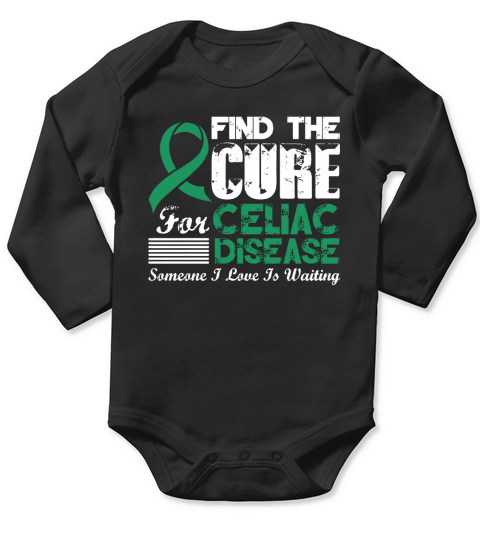 Find2  Celiac Disease Long Sleeve Baby One-Piece