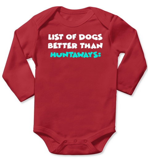 Huntaway Long Sleeve Baby One-Piece