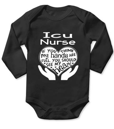 Icu Nurse FFull Hand Long Sleeve Baby One-Piece