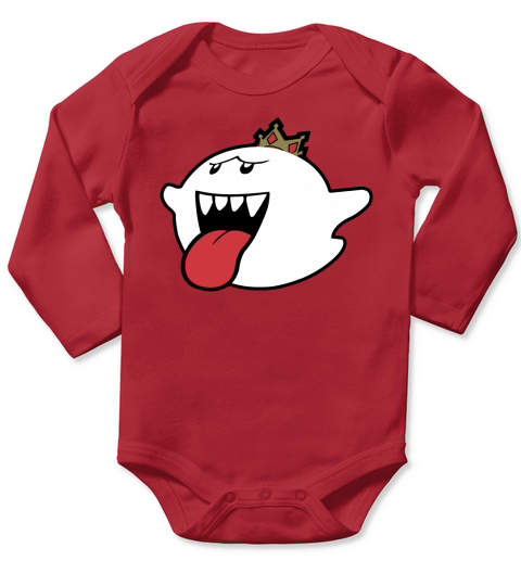 King Boo Spoof Jumper Long Sleeve Baby One-Piece
