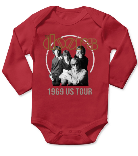 The Doors 1969 Us Tour shirt Long Sleeve Baby One-Piece