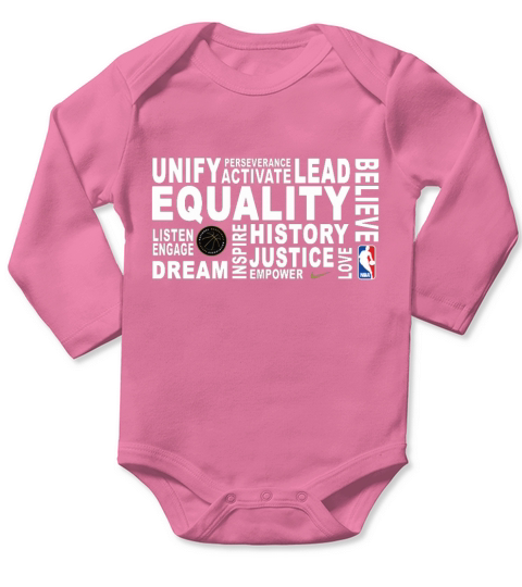 Unify Lead Equality Believe Long Sleeve Baby One-Piece