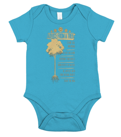 Advice From A Tree Short Sleeve Baby One-Piece