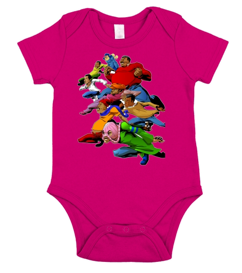 Fat Albert and the Gang Ready for battle - T Shirt Short Sleeve Baby One-Piece