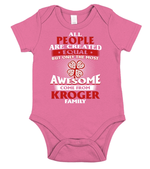 Its a Kroger Thing You Wouldnt Understand - Name Custom T-Shirts Short Sleeve Baby One-Piece