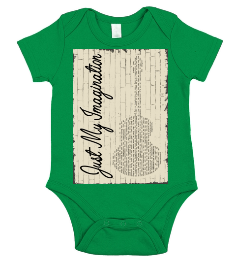 Just my imagination Short Sleeve Baby One-Piece