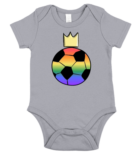 LGBT ball football sport crown Short Sleeve Baby One-Piece