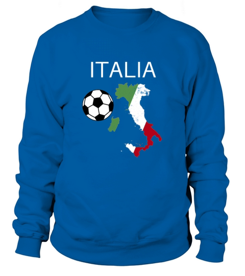 Italy Soccer shirt Italian Italia Funny Vintage Sweatshirt Unisex