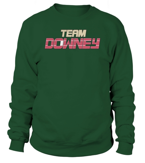 RDJS TEAM DOWNEY GREY HEATHERED Sweatshirt Unisex