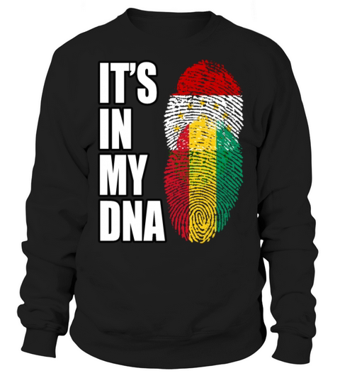 Tajikistani And Guinean Vintage Heritage DNA Flag Sweatshirt Unisex