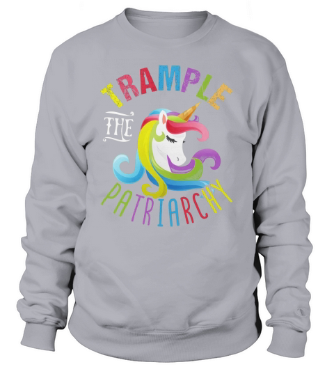 Trample The Patriarchy Unicorn Power - Baby Onesie Sweatshirt Unisex