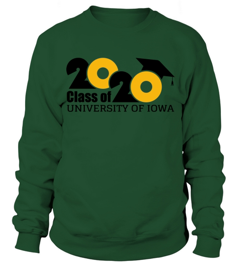 University of Iowa Class of Graduation 2020 Sweatshirt Unisex