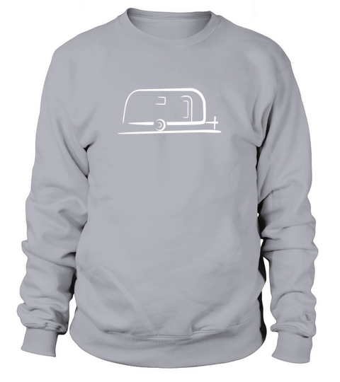 Vintage Airstream Style Streamlined Trailer T-shirt Sweatshirt Unisex