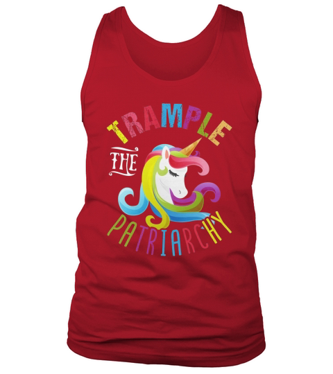 Trample The Patriarchy Unicorn Power - Baby Onesie Tank Top Unisex