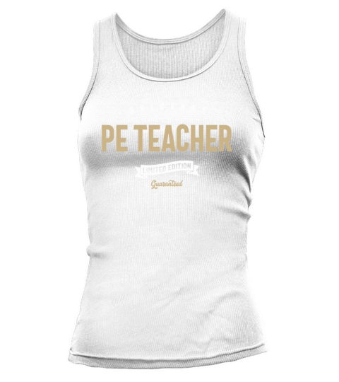 PE Teacher Funny Job Title Profession Birthday Tank top Woman