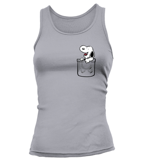 snoopy pocket Tank top Woman