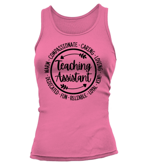 Teaching Assistant Vintage Gift Tank top Woman