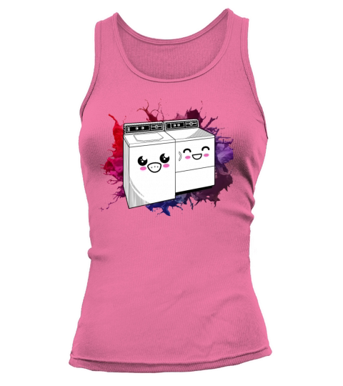 wash machine dryer kawaii vintage retro Tank top Woman