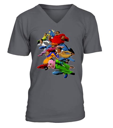 Fat Albert and the Gang Ready for battle - T Shirt V-Neck T-shirt