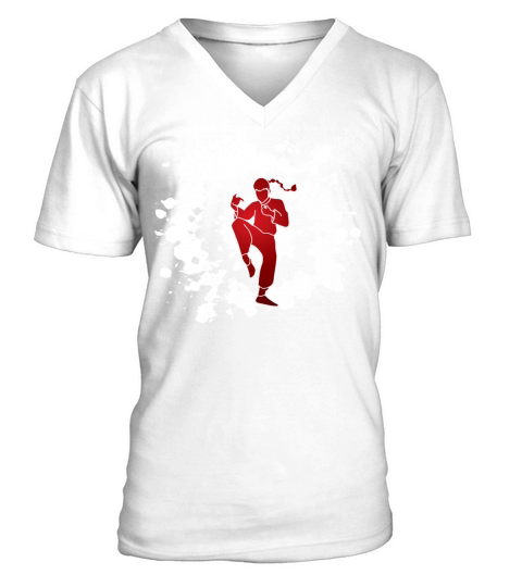 Surely Not Everybody Was Kung Fu Fighting V-Neck T-shirt