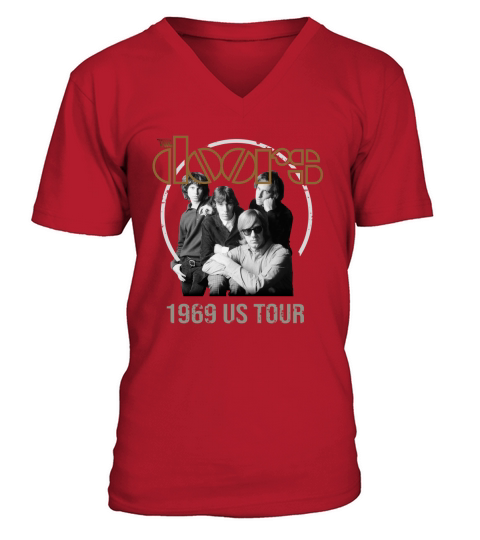 The Doors 1969 Us Tour shirt V-Neck T-shirt