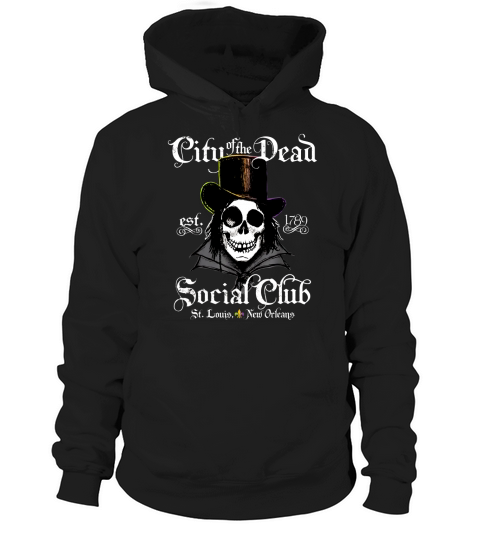Original New Orleans Voodoo Doctor Goth Skull Halloween shirt Hoodie Unisex