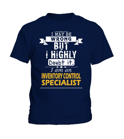 INVENTORY CONTROL SPECIALIST Dout It Kids T-Shirt