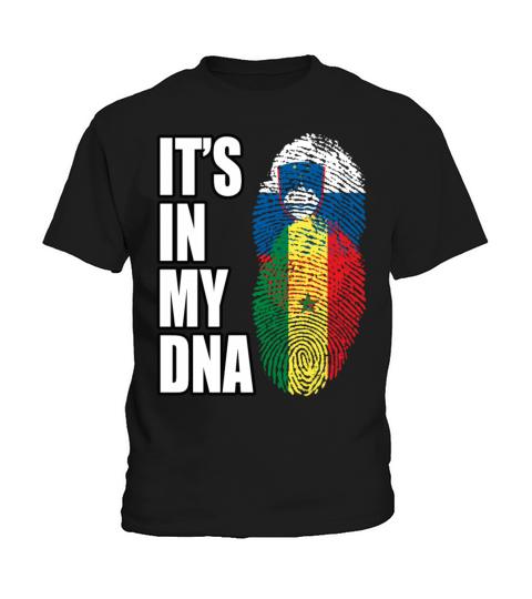 Slovenian And Senegalese Vintage Heritage DNA Flag Kids T-Shirt