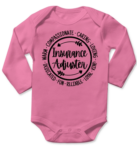 Insurance Adjuster Vintage Gift Long Sleeve Baby One-Piece