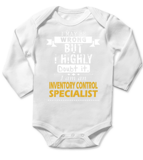 INVENTORY CONTROL SPECIALIST Dout It Long Sleeve Baby One-Piece