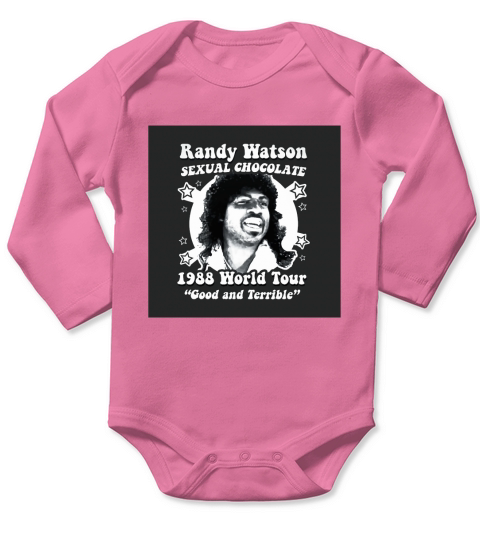 Randy Watson 1988 World Tour Long Sleeve Baby One-Piece