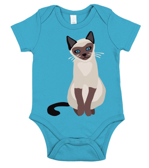 Cat(16) Short Sleeve Baby One-Piece