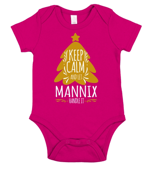 Funny Tshirt For MANNIX Short Sleeve Baby One-Piece