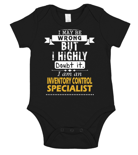 INVENTORY CONTROL SPECIALIST Dout It Short Sleeve Baby One-Piece