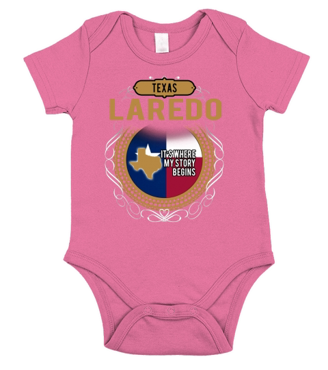 Laredo Texas Short Sleeve Baby One-Piece