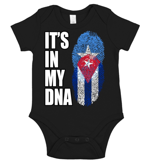 Somali And Cuban Vintage Heritage DNA Flag Short Sleeve Baby One-Piece