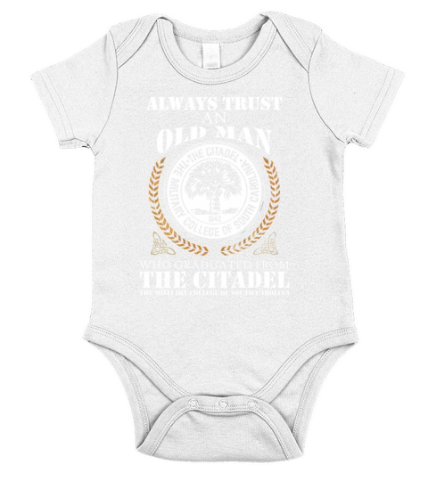 The Citadel The Military College of South Carolina Short Sleeve Baby One-Piece