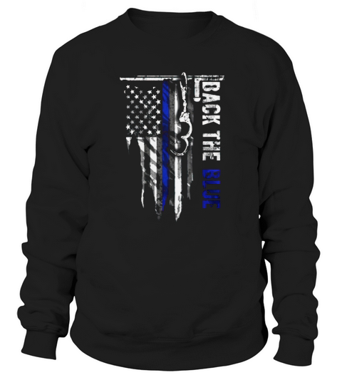 Police Back The Blue tshirt Sweatshirt Unisex