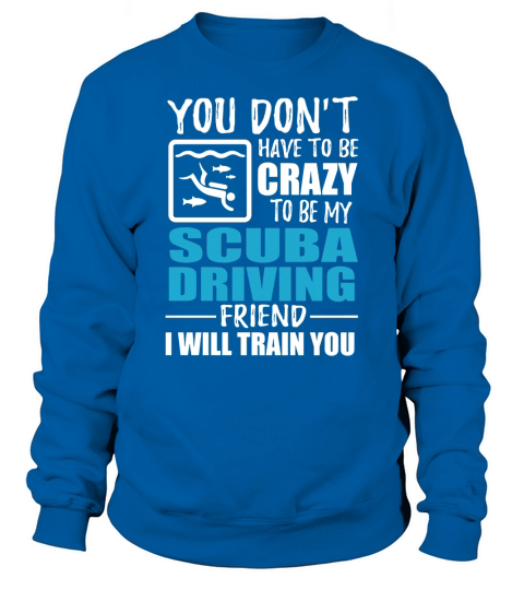 Scuba Drivinh Sweatshirt Unisex