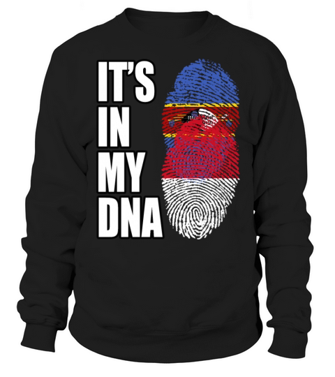 Swazi And Indonesian Vintage Heritage DNA Flag Sweatshirt Unisex