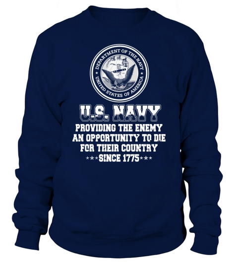 US Navy Sweatshirt Unisex