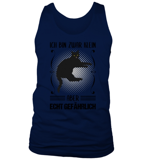 Cat Small But Dangerous Funny Quote Gift Tank Top Unisex