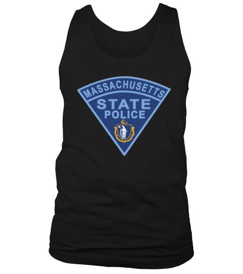 Massachusetts State Police Patch Tank Top Unisex