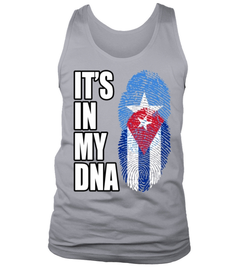 Somali And Cuban Vintage Heritage DNA Flag Tank Top Unisex