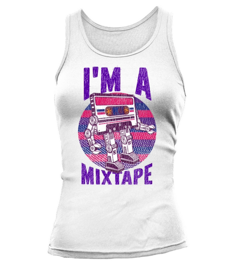 Bisexual Bi Pride Flag Tape Tank top Woman