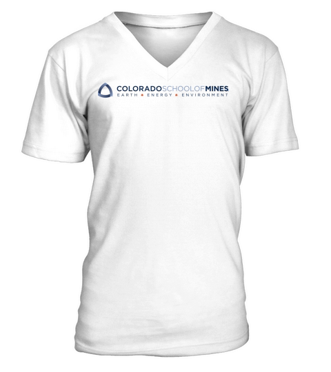 Simple Logo Colorado School Of Mines 2020 V-Neck T-shirt